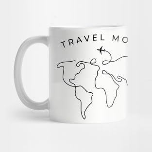 Travel More v1 Mug